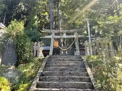 恵那神社の鳥居