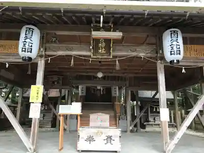 田瀬神社の本殿・本堂