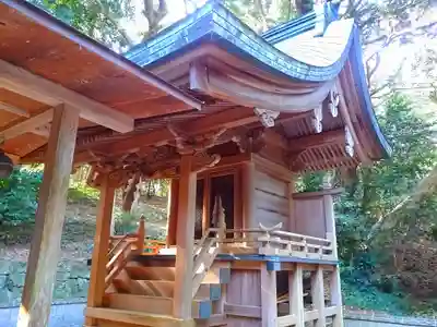 八幡社の本殿・本堂