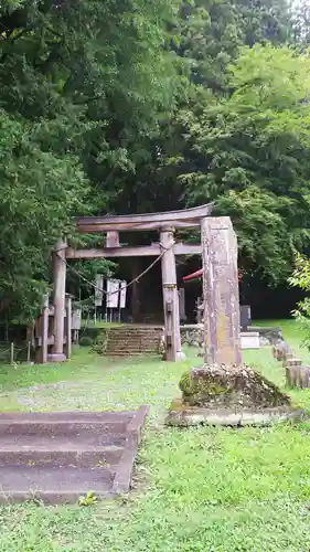 西金砂神社の鳥居