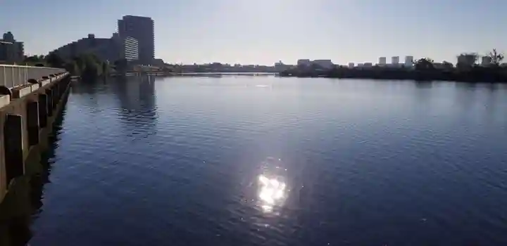 東八幡神社の周辺