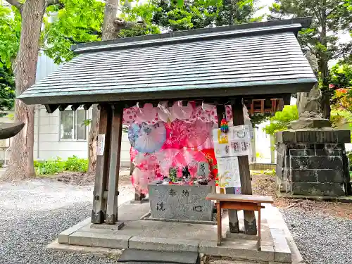 札幌諏訪神社の手水