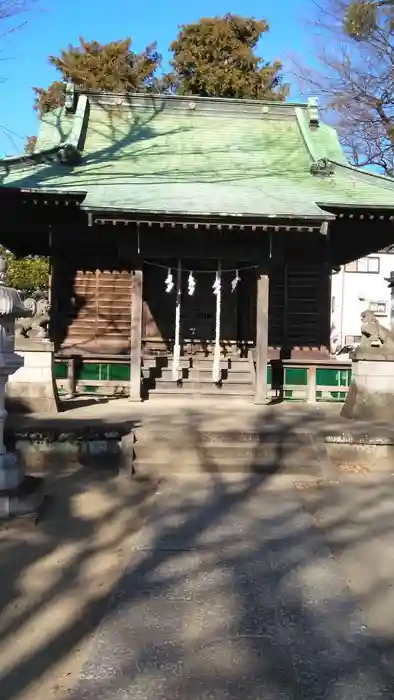 金澤八幡神社の本殿