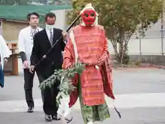 川田八幡神社のお祭り