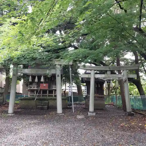 下清水八幡神社の鳥居