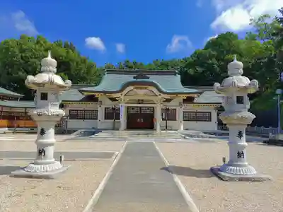 三好八幡社の本殿・本堂