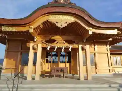 志賀理和氣神社の本殿
