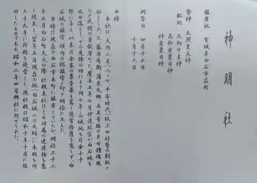 神明社(宮城県)