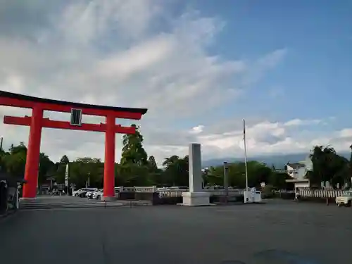 富士山本宮浅間大社の鳥居