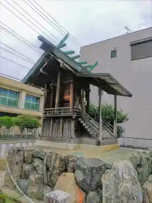 富田忠魂社の本殿・本堂