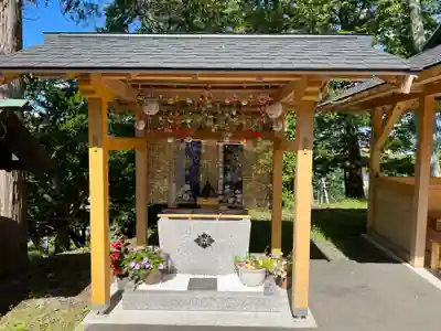 厚真神社の手水舎