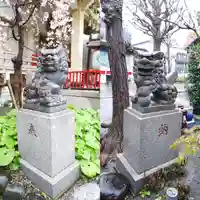 矢先稲荷神社の狛犬