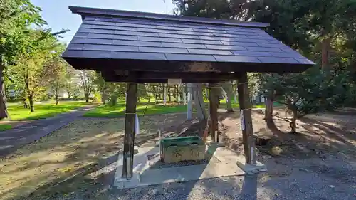 上湧別神社の手水