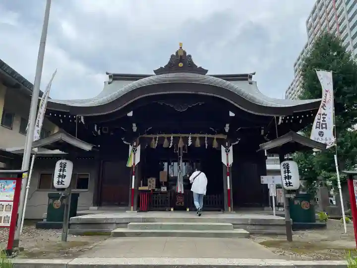 磐井神社の本殿・本堂
