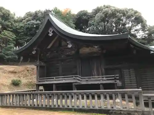 平清水八幡宮の本殿