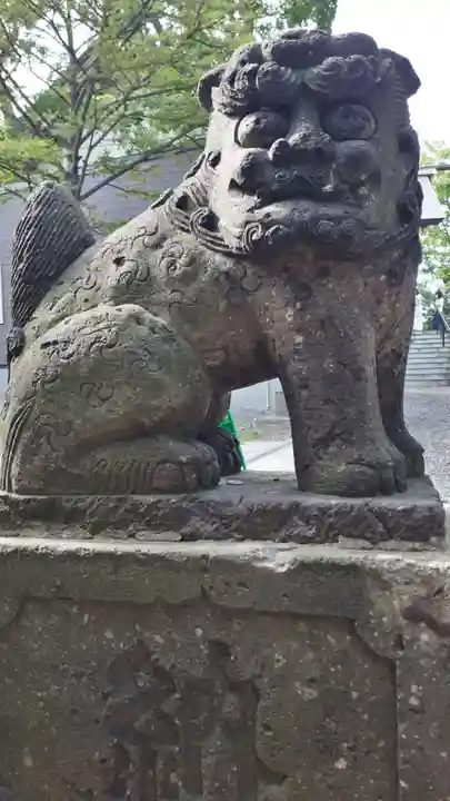 手稲神社の狛犬