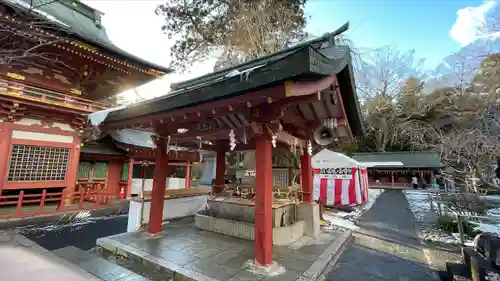 志波彦神社・鹽竈神社の手水舎