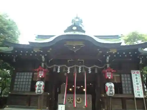 千葉神社の本殿・本堂