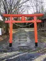 鳩吹稲荷神社の鳥居