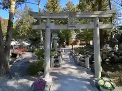 建部大社の鳥居