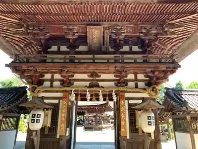 沙沙貴神社の山門・神門