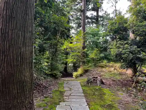 國魂神社の庭園