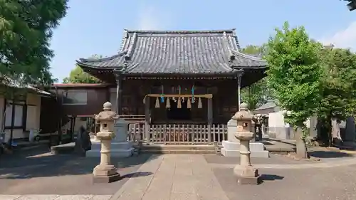 諏訪神社の本殿・本堂