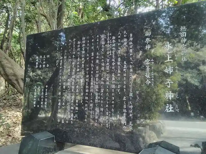 氷上姉子神社(熱田神宮摂社)の歴史