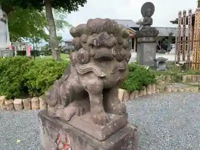新御堂寺の狛犬