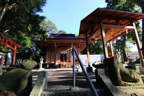 阿久津「田村神社」（郡山市阿久津町）旧社名：伊豆箱根三嶋三社の本殿・本堂