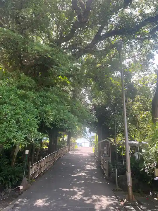 金武観音寺の周辺