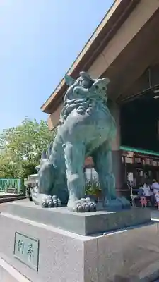 常陸国出雲大社の狛犬