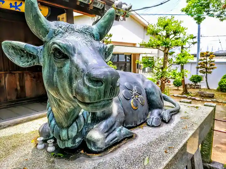 立野神社の狛犬