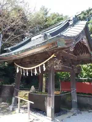 前玉神社の手水舎