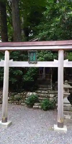 葛川息障明王院の鳥居