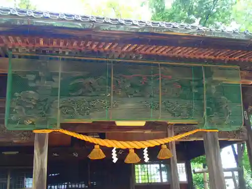 幣川神社の芸術