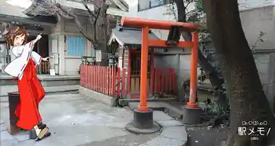 銀杏岡八幡神社の末社・摂社