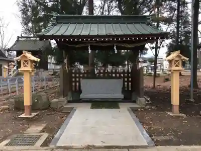 墨坂神社の手水舎