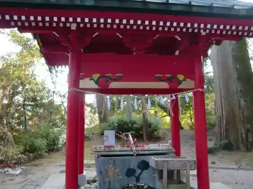 高瀧神社の手水舎