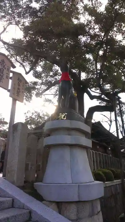 伏見稲荷大社の狛犬