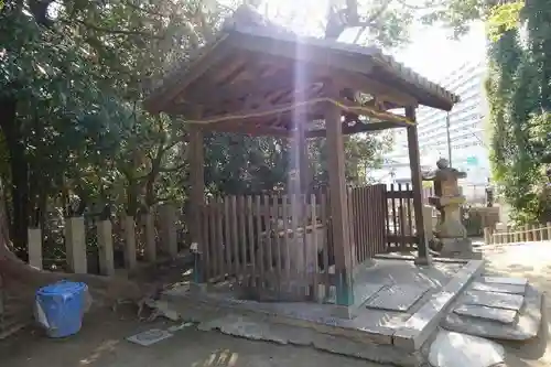 白鳥神社の手水