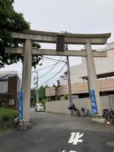 七社神社の鳥居