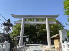 白旗神社の鳥居