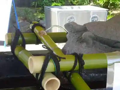 亀ケ池八幡宮の手水舎