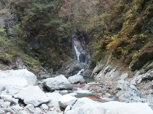 甲斐駒ヶ岳神社の自然