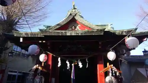 篠原稲荷神社の本殿・本堂
