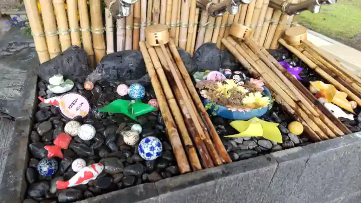 上川神社の手水舎