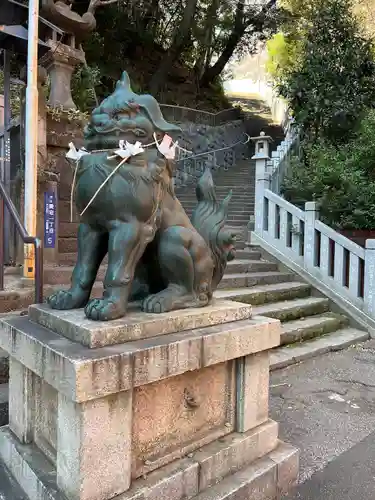 愛宕神社の狛犬