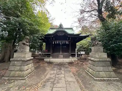 上石原若宮八幡神社(東京都)