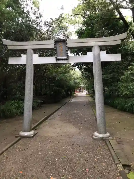 江田神社の鳥居